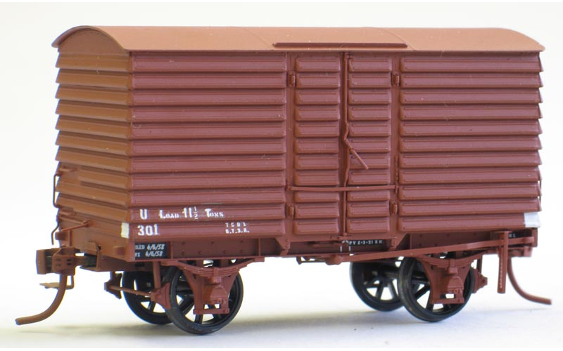 Steam Era Models R30P Short Steel U Van w/o any Trap Door Kit HO Scale