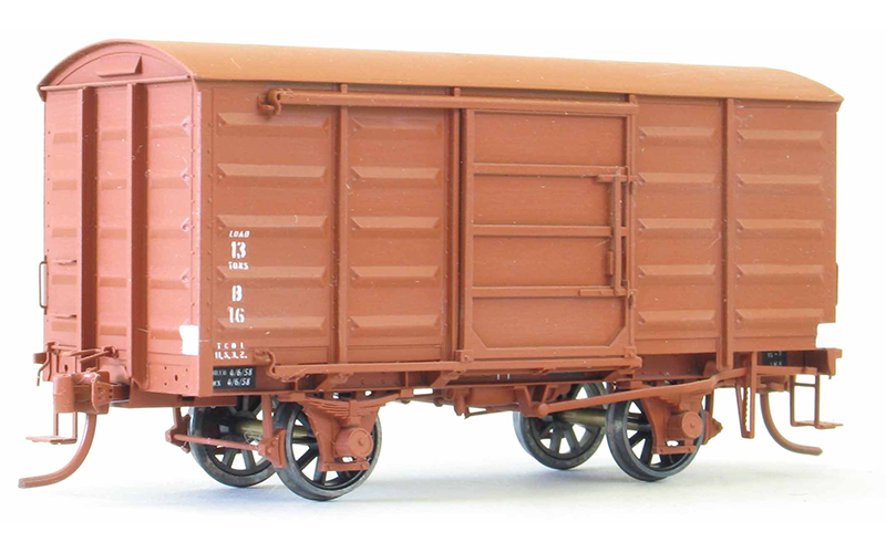 Steam Era Models R8 B Box Van Kit HO Scale