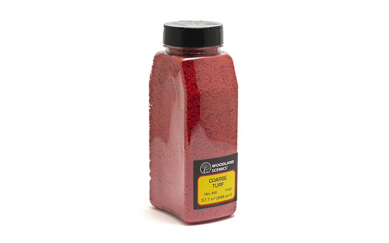 Woodland Scenics T1355 Coarse Turf Fall Red