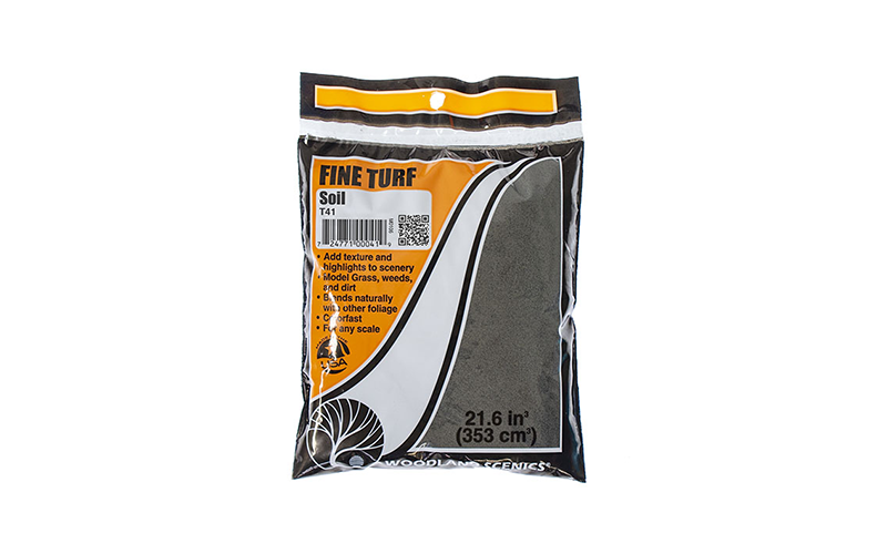 Woodland Scenics T41 Fine Turf Soil