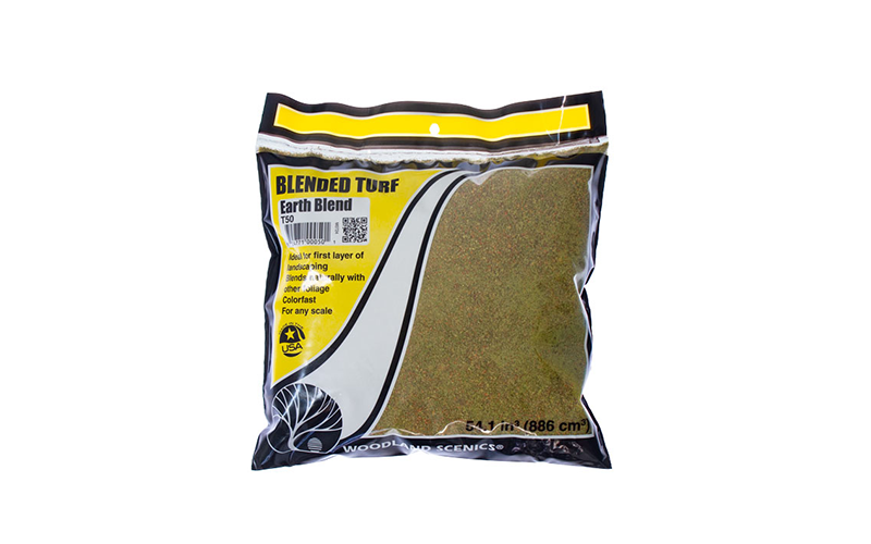 Woodland Scenics T50 Blended Turf Earth Blend