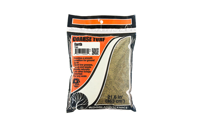 Woodland Scenics T60 Coarse Turf Earth