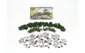 Woodland Scenics TR1111 Realistic Tree Kit 21 Deciduous Medium Green