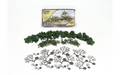Woodland Scenics TR1112 Realistic Tree Kit 6 Deciduous Medium Green