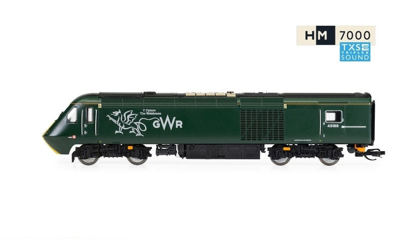 Hornby TT3023TXSM GWR Class 43 HST Train Pack Era 7 DCC Sound TT Scale