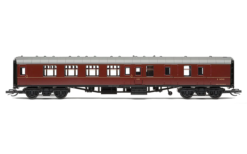 Hornby TT4002A BR Mk1 Brake Composite Corridor E34743 Era 5 TT Scale