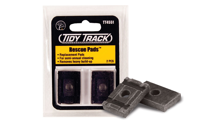 Woodland Scenics Tidy Track TT4551 Rescue Pads 2 Pieces