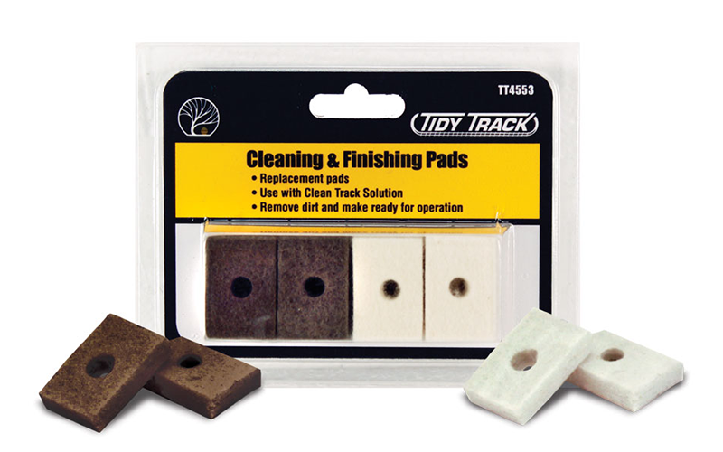 Woodland Scenics Tidy Track TT4553 Cleaning & Finishing Pads