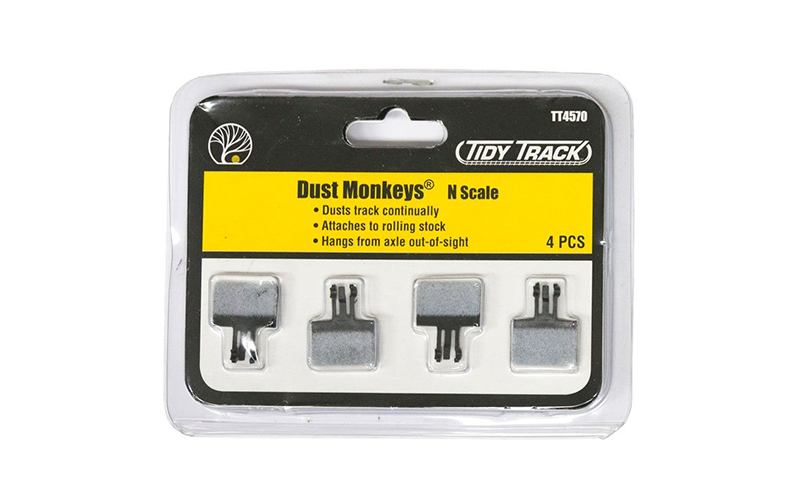 Woodland Scenics Tidy Track TT4570 Dust Monkeys N Scale