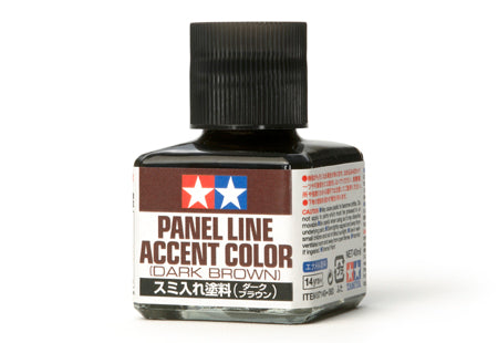 Tamiya 87140 Panel Line Accent Color Dark Brown