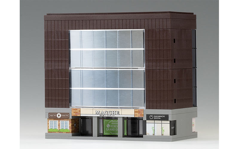 Tomix 4217 Multi Buildings Round Window 5 Floors N Scale