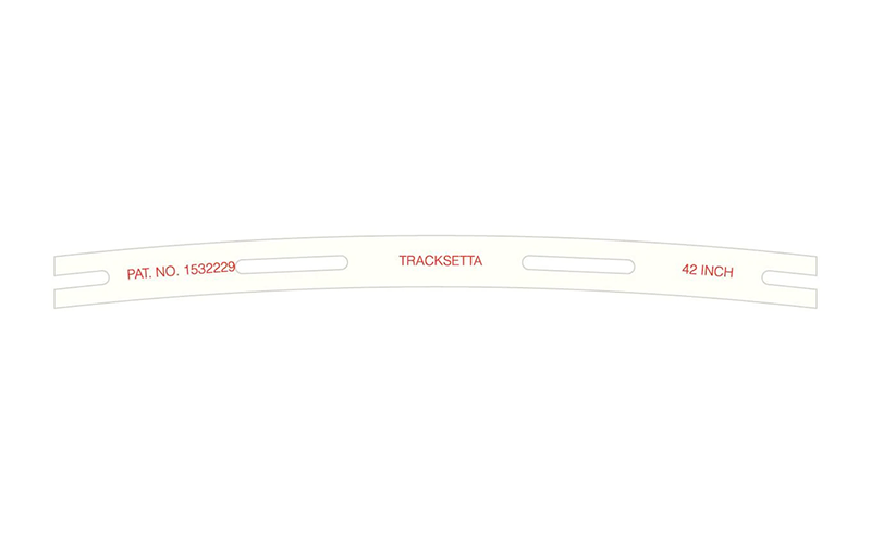 Tracksetta OOT42 Template 42" Radius 1066.8mm OO/HO Scale