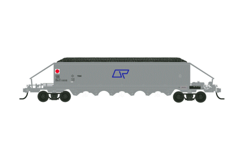 Southern Rail Models QR VAK & VGK Coal & Wheat Hoppers HO/HOn3½ Scale