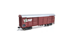 On Track Models VLVX-03 Victorian 40'2" Louvre Vans V/Line Logo 3 Pack HO Scale