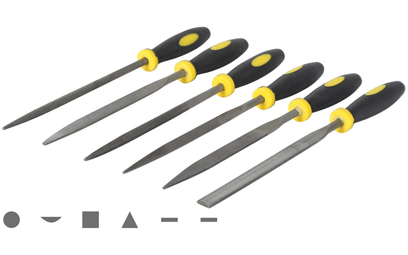 Wagner HT89008 Needle Files Set 150mm