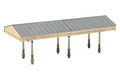 Peco Wills Kits SS54 Station Canopy OO/HO Scale