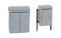 Peco Wills Kits SS88 Relay Boxes Set 2 OO/HO Scale