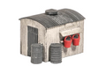 Peco Wills Kits SS22 Lamp Huts with Oil Drums OO/HO Scale