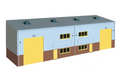Peco Wills Kits SSM300 Industrial/Retail Unit Base Kit OO/HO Scale