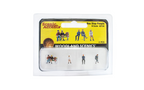 Woodland Scenics A2134 Bus Stop People N Scale