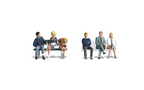 Woodland Scenics A2134 Bus Stop People N Scale