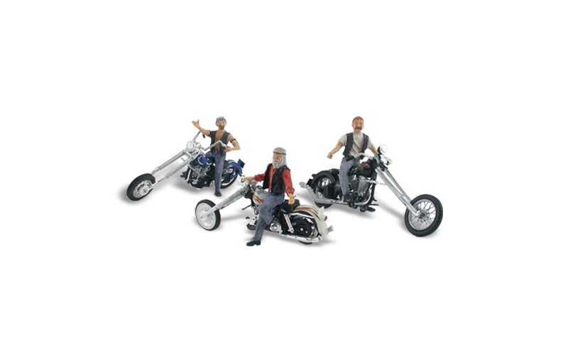 Woodland Scenics AS5344 Bad Boy Bikers N Scale
