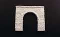 Woodland Scenics C1255 Random Stone Single Portal HO Scale
