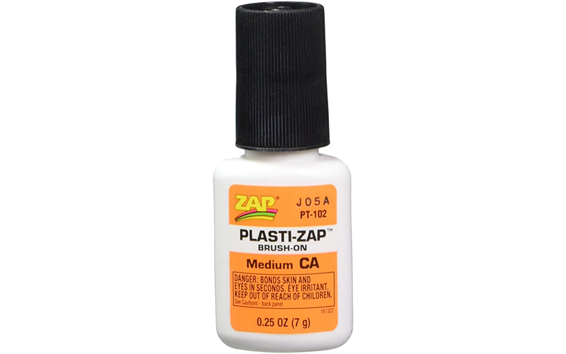 Zap Adhesives PT-102 Plasti-Zap, Brush-On, 7g (0.25 oz)