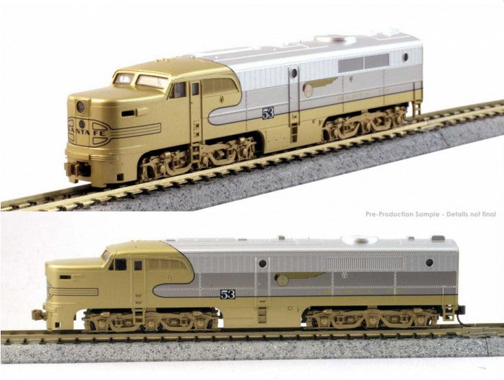 Kato 176-053L ALCO PA-1 Santa Fe Goldbonnet #53L N Scale