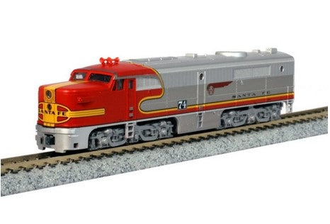 Kato 176-4121 N Alco PA 1 Santa Fe Warbonnet #74L N Scale
