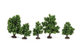 Hornby R7208 Skale Scenics Classic Trees Bushes 3 - 4cm 5 pcs HO/OO Scale