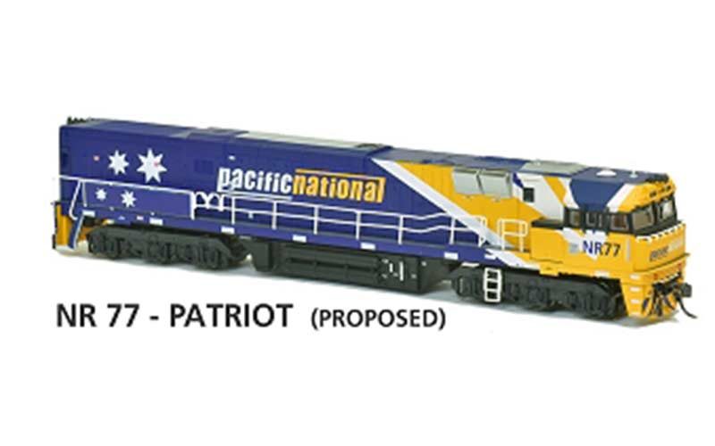 Austrains NR 77 - Patriot (Proposed) HO Scale, DC Powered